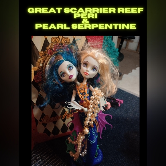 Monster High Great Scarrier Reef Pearl & Peri - Picture 1 of 10